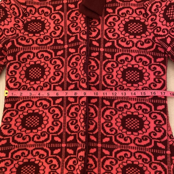 Twinset Simona Barbieri knit sweater wool jacket ! Size S - Picture 11 of 17